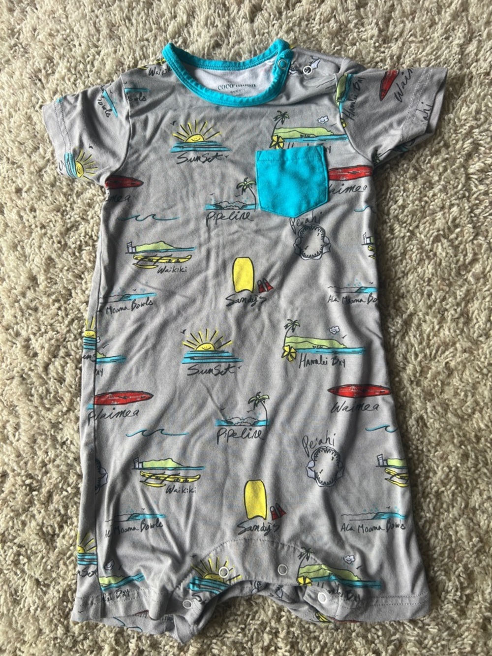 Coco Moon Hawaii Surf Shortie